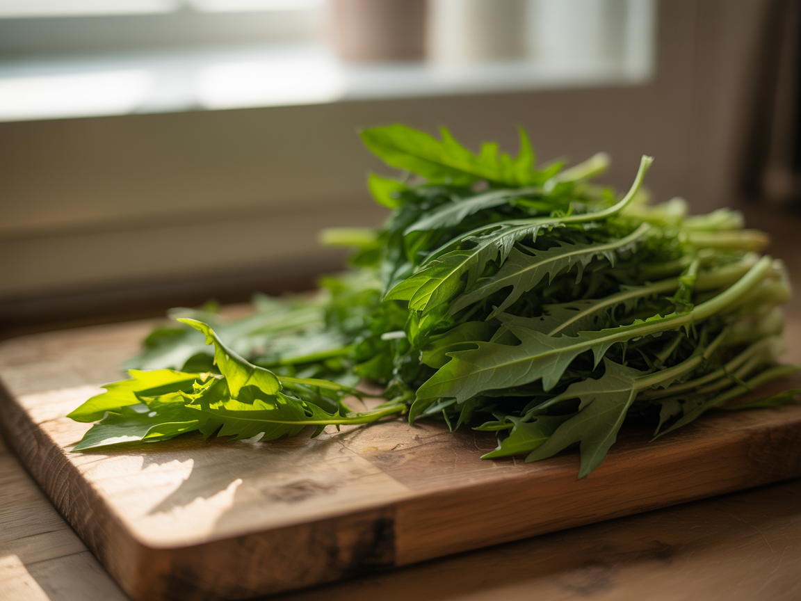 All about the Dandelion Greens